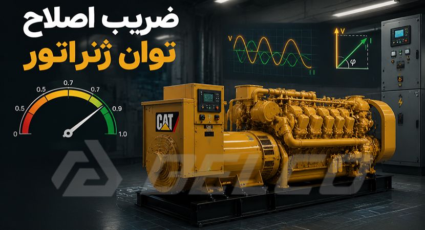 ضریب اصلاح توان ژنراتور بر اساس شرایط محیطی