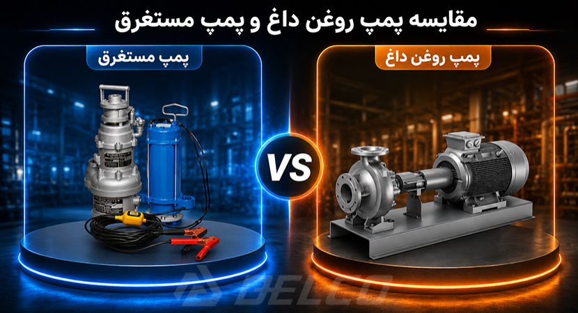 مقایسه کامل پمپ روغن داغ و پمپ مستغرق از نظر عملکرد، مصرف انرژی و ارزش خرید