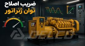 ضریب اصلاح توان ژنراتور بر اساس شرایط محیطی