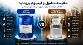 لیتیوم بروماید یا متانول؟ کدام انتخاب بهتری برای صنایع و سیستم‌ سرمایشی است؟