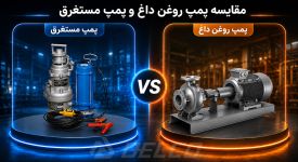 مقایسه کامل پمپ روغن داغ و پمپ مستغرق از نظر عملکرد، مصرف انرژی و ارزش خرید