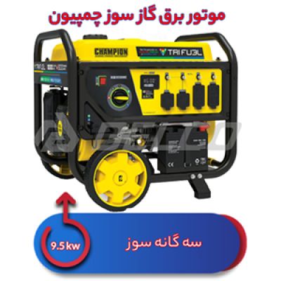 موتور برق گازسوز 9.5 کیلووات چمپیون 100416