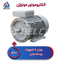 خرید الکتروموتور 4 پوسته چدن موتوژن [کف قیمت + گارانتی]